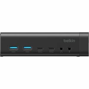 Belkin Connect 14 Anschluss(e) USB-Typ C Docking Station für Notebook, Tablet-PC, Smartphone, Monitor, MacBook, iPad, Kopf