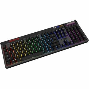 MSI STRIKE PRO WIRELESS Gaming Keyboard - Wired/Wireless Connectivity - Bluetooth/RF - 2.40 GHz - USB 2.0 Type C Interface