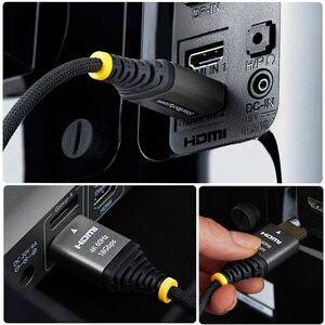 StarTech.com 3 m HDMI A/V Cable - 1 - Cable for Audio/Video Device, Workstation - First End: 1x HDMI 2.0 Digital Audio/Vid