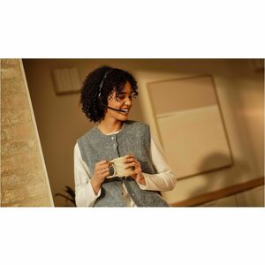 Jabra Evolve3 65 Wired/Wireless On-ear, Over-the-head Mono Headset - Microsoft Teams Certification - Monaural - Supra-aura