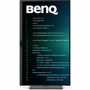 BenQ RD270Q 27" Class WQHD LED Monitor - 16:9 - 68.6 cm (27") Viewable - In-plane Switching (IPS) Technology - LED Backlig