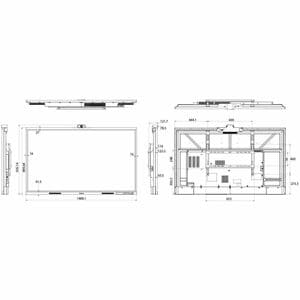 Hisense 65WM6FE-A 65" GoBoard Live Pro - Advanced Interactive Display - 65" LCD - ARM Cortex A73 2.20 GHz - 8 GB - Infrare