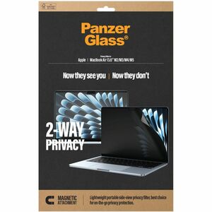 PanzerGlass Polyethylenterephthalat (PET) Blickschutzfilter für Apple - für 34,5 cm (13,6 Zoll) LCD MacBook Air - Kratzfest