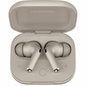 Motorola Mobility moto buds+ True Wireless Earbud Stereo Earset - Beach Sand - Binaural - In-ear