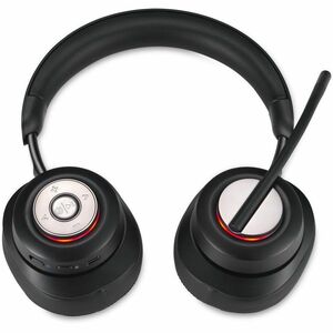 Kensington H3000 Kabellos Über das Ohr, Kopfbügel Stereo Headset - Schwarz - Microsoft-Teams-Zertifizierung - Google Assis