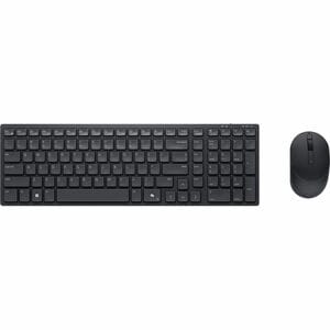 Dell KM555 Keyboard & Mouse - English (US) - USB Type A Plunger Wireless Bluetooth/RF 5.1 2.40 GHz Keyboard - Keyboard/Key