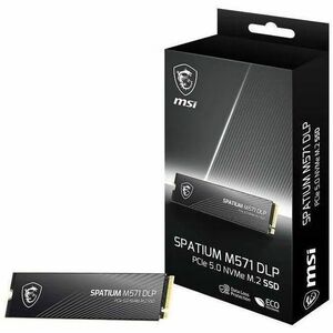 MSI SPATIUM M571 2 TB Solid State Drive - M.2 2280 Internal - PCI Express NVMe (PCI Express NVMe 5.0 x4) - Notebook, Deskt