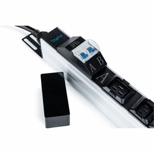 Digitus PDU - Basis - 24 x IEC 60320 C13, 2 x IEC 60320 C19 - 32 A - 230 V AC Eingang - Überlastungsschutz - 0U - 3 m Kabe