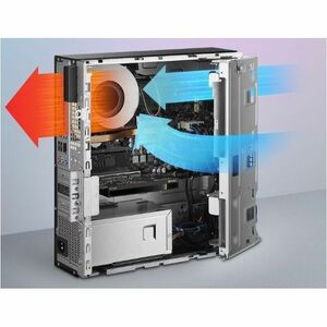 Asus ExpertCenter P500 P500SV-07240H132X Desktop Computer - Intel Core 7 Series 2 240H - 16 GB - 512 GB PCI Express NVMe 4