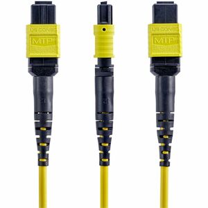StarTech.com OS2MTP12AOFNP5M. Kabellänge: 5 m, Lichtleitertyp: OS2, Anschluss 1: MPO/MTP, Anschluss 2: MPO/MTP, Lochdurchm