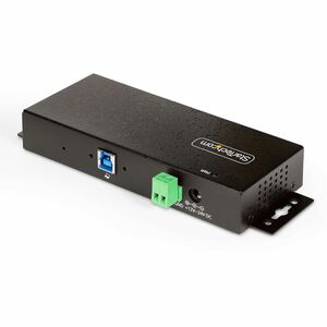 7-PORT MANAGED USB HUB WITH 7X USB-A HEAVY DUTY WITH METAL INDUSTRIAL HOUSING ESD/SURGE PROTECTION WALL/DESK/DIN-RAIL MOUN