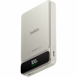 Belkin UltraCharge Pro Power Bank - Sand - 10000 mAh - 60 W - Digital Display - Sand