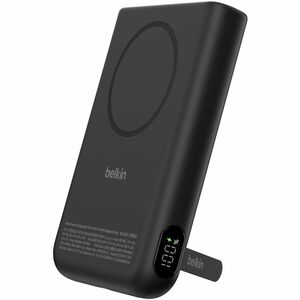 Belkin UltraCharge Pro Stromspeicher - Weiß - für Qi2-fähiges Gerät, MagSafe-fähiges Gerät, iPhone, Smartphone - 1 x Typ-C