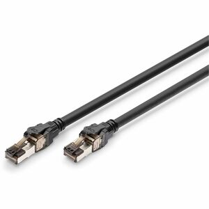 Digitus 2 m Category 8.1 Network Cable - 10 Piece - Cable for Network Device, Server, Desktop PC, Router, Switch - First E