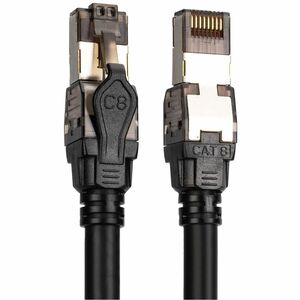 Digitus 50 cm Category 8.1 Network Cable - 10 Piece - Cable for Network Device, Server, Desktop PC, Router, Switch - First