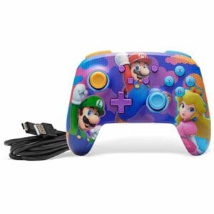 PowerA Gaming Pad - Wireless, Cable - Bluetooth - USB - Nintendo Switch, Nintendo, Nintendo Switch OLED, Nintendo Switch L
