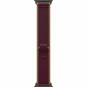 Apple Watch Ultra 4 Smartwatch - 49 mm Case Height - 44 mm Case Width - Schwarz Tasche, Farbe - Burgunderrot Band Color - 