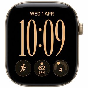 Apple Watch Series 12 智能手表 - 46 毫米 Case Height - 40 毫米 Case Width - 沙色 Band Color - 铝 机箱材料 - 无线局域网 - 光学心率传感器, 温度感应器, 高度计, 