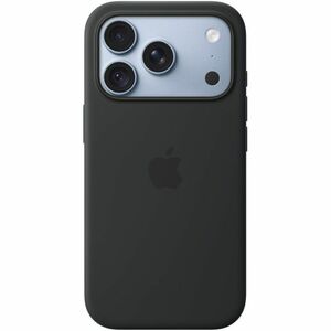Apple Case for iPhone 18 Pro Smartphone - Black - Silky, Soft-touch - Scratch Resistant, Drop Resistant - Silicone, MicroF