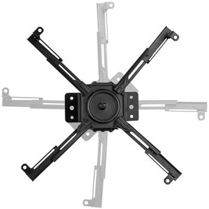 Neomounts CL25-550BL1 Montagem no teto para Projetor - Preto - Altura ajustável - 35 kg Capacidade de carga