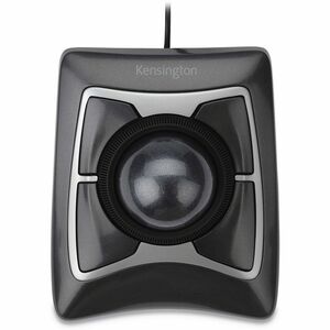 Kensington Expert Mouse 64325 Trackball - USB, PS/2 - Optical - Black, Silver - 1 - Cable - Symmetrical