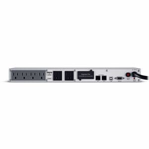 CyberPower OR500LCDRM1U Smart App LCD UPS Systems - 500VA/300W, 120 VAC, NEMA 5-15P, 1U, Rackmount, 6 Outlets, LCD, PowerP