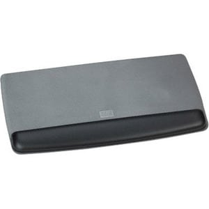 3M Gel Wristrest Platform for Keyboard - 1" x 19.58" x 10.62" Dimension - Black - Gel, Leatherette - 1 Pack