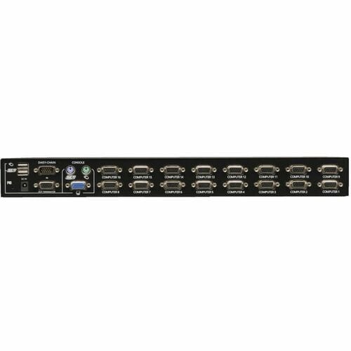 16PORT RACKMOUNT KVM SWITCH 1U USB/PS2 ON SCREEN DISPLAY