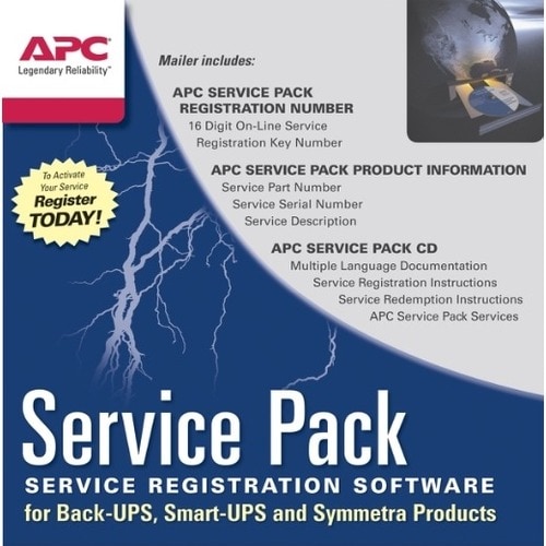 APC Service Pack - Extended Warranty - 1 Year - Warranty - Technical - Physical
