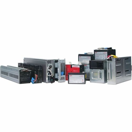 APC RBC55 Akku-Einheit - 17000 mAh - 12 V Gleichstrom - Bleisäure - Ventilgeregelt - Hot-Swap - 3 Jahr(e) Mindest-Batterie