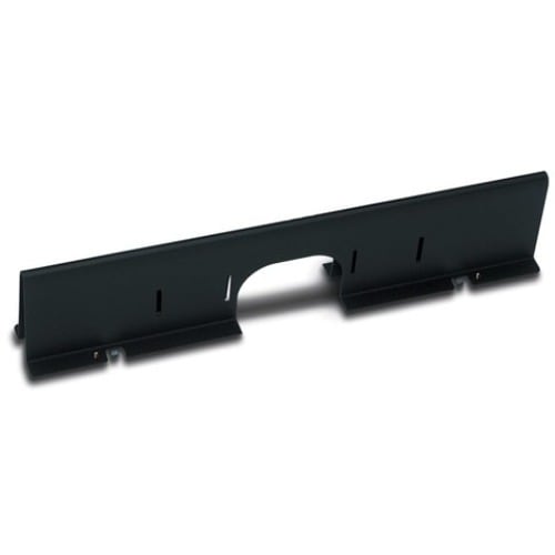 APC by Schneider Electric AR8173BLK Cable Organizer - Black - 1 Each Pack - Cable Pass-through - 0U Rack Height