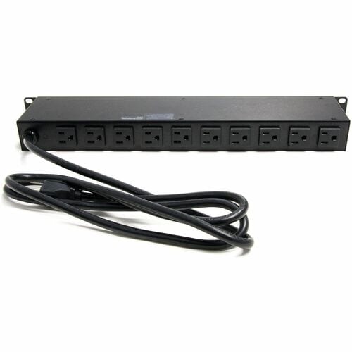 HORIZONTAL RACK MOUNT PDU 16 PORT SERVER RACK POWER STRIP