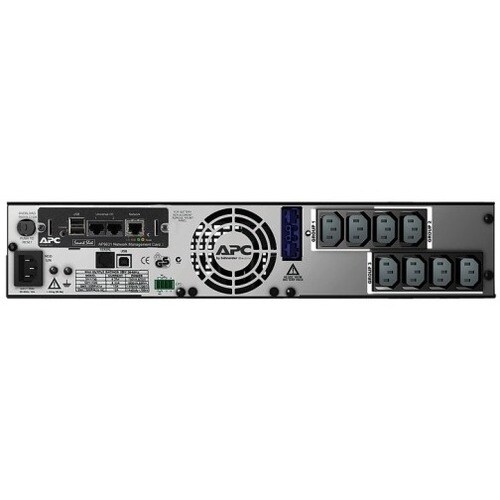 APC by Schneider Electric Smart-UPS SMX1500RMI2UNC Line-interactive USV - 1,50 kVA/1,20 kW - 2U Rack/Turm - 3 Stunde(n) Au