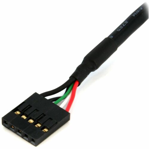 StarTech.com 18in Internal USB IDC Motherboard Header Cable - Connect a front panel USB hub or card reader directly to a m