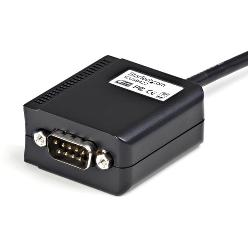 StarTech.com 6ft (1.8m) 1-Port Professional RS422/485 USB Serial Cable Adapter with COM Retention, USB to RS422 Adapter - 