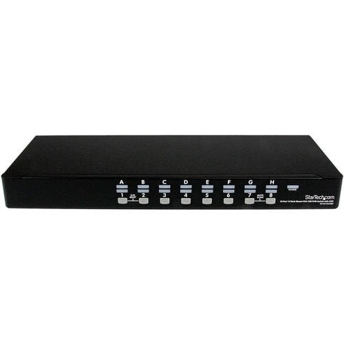 CONMUTADOR KVM USB 16 PUERTOS MONTAJE EN RACK DE 1U CON OSD