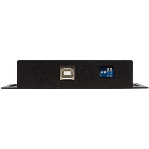 StarTech.com 1 Port Metal Industrial USB to RS422/RS485 Serial Adapter w/ Isolation - USB 2.0 Type B - PC, Linux, Mac - 1 