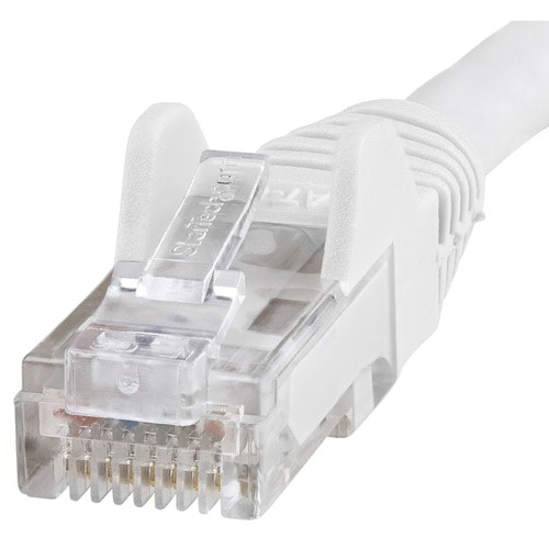 StarTech.com 75 ft White Snagless Cat6 UTP Patch Cable - Category 6 - 75 ft - 1 x RJ-45 Male Network - 1 x RJ-45 Male Netw