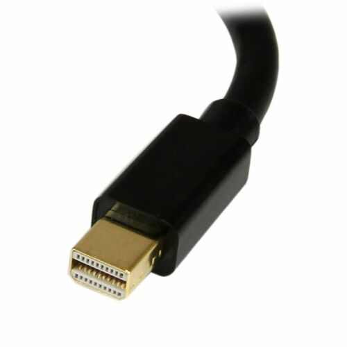 StarTech.com Mini DisplayPort auf DisplayPort Adapter, 4K x 2K Video, Ultra HD Mini DP auf DP 1.2 Konverter/Adapter, Steck