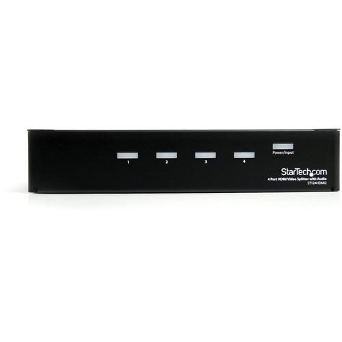 StarTech.com 4 Port High-Speed-HDMI Video Splitter und Signalverstärker - 1920 x 1200 - 9,14 m Maximale Betriebsreichweite