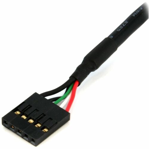 StarTech.com 45 cm internes 5pin USB IDC Mainboard Header Kabel - Buchse/Buchse - Schwarz