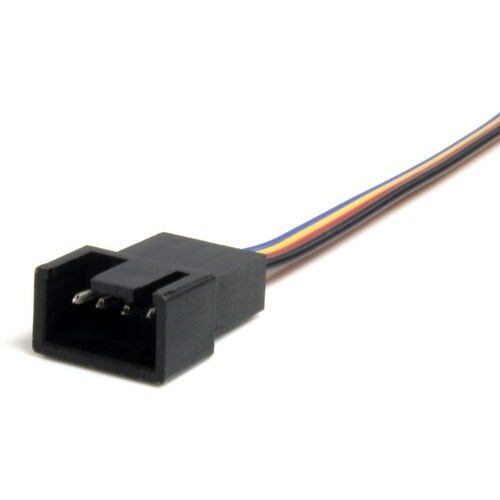 StarTech.com Cable de 0.3m de Extensión de Alimentación para Ventilador 4 Pines - Para CPU Fan - Molex / Molex - 1 Solamente