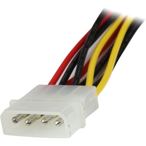 StarTech.com Câble adaptateur d'alimentation interne LP4 (4 broches) - Mâle vers 2x SATA femelle - 30 cm - Pour Disque SAT