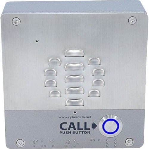 CyberData SIP Outdoor Intercom - Cable - Wall or Gooseneck Mount