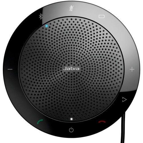 Jabra SPEAK? 510 Speakerphone for UC & BT, USB Conference solution, 360-degree-microphone, Plug&Play, mute and volume butt