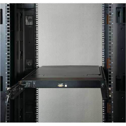 APC by Schneider Electric Rack Mount for KVM Switch, Rack - Black - TAA Compliant - 1 Each