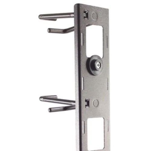 APC NetShelter Cable Management, Vertical Cable Manager, Cable Rings, Set of 8, Black, 55 mm x 766 mm x 85 mm - Cable Mana