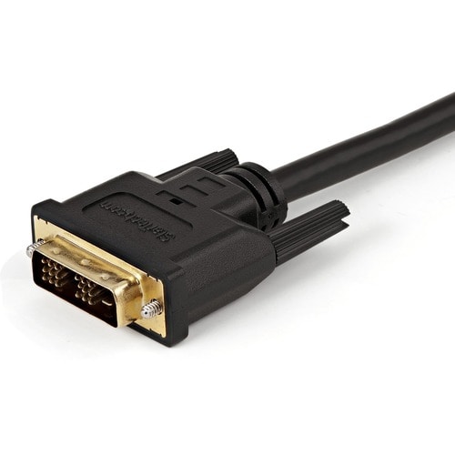 StarTech.com 1.5m (5 ft.)HDMI to DVI-D Cable - HDMI to DVI Adapter / Converter Cable - 1x DVI-D Male 1x HDMI Male - Black 
