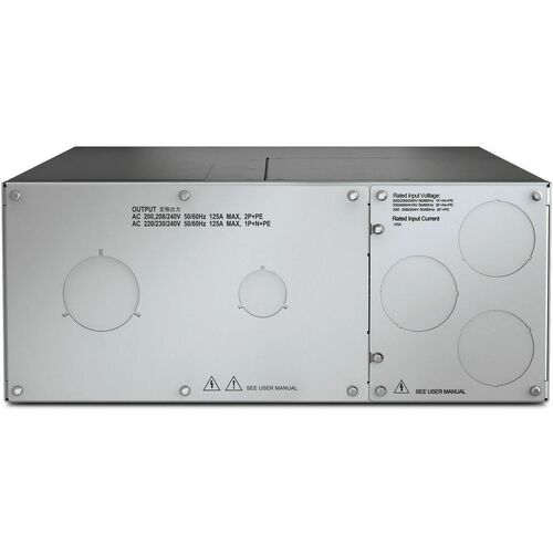 APC SBP20KP Bypass Panel - 1 x Hard Wire 3-wire (H+N+E), 1 x Hard Wire 3-wire (2PH + G) - 20 kW - 200 V AC, 208 V AC, 220 