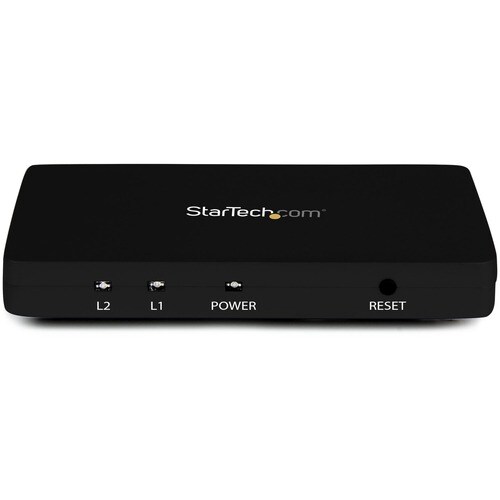 StarTech.com HDMI Splitter 1 In 2 Out - 4k 30Hz - 2 Port - Aluminum - HDMI Multi Port - HDMI Audio Splitter - Displays the